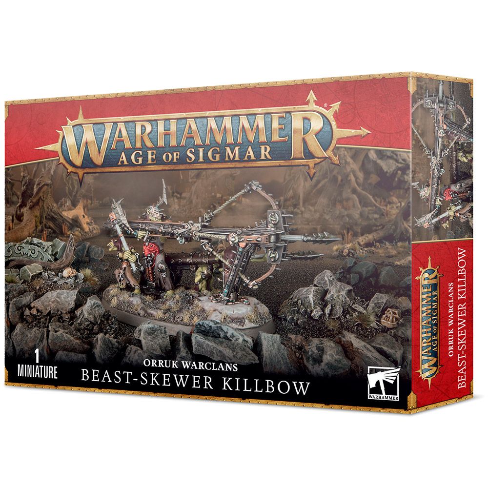 Набор миниатюр Warhammer Games Workshop Orruk Warclans: Beast-skewer Killbow 89-60 - фото 1