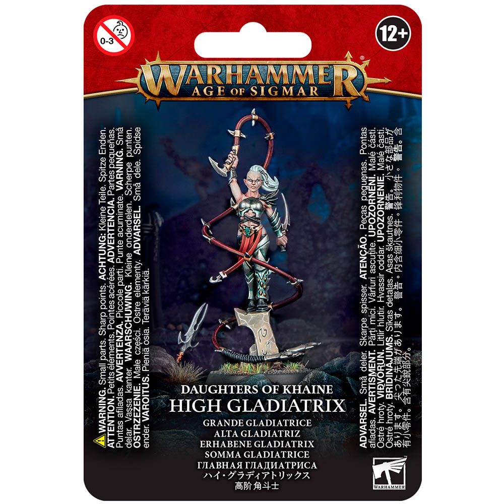 

Набор миниатюр Warhammer Games Workshop, Daughters of Khaine: High Gladiatrix