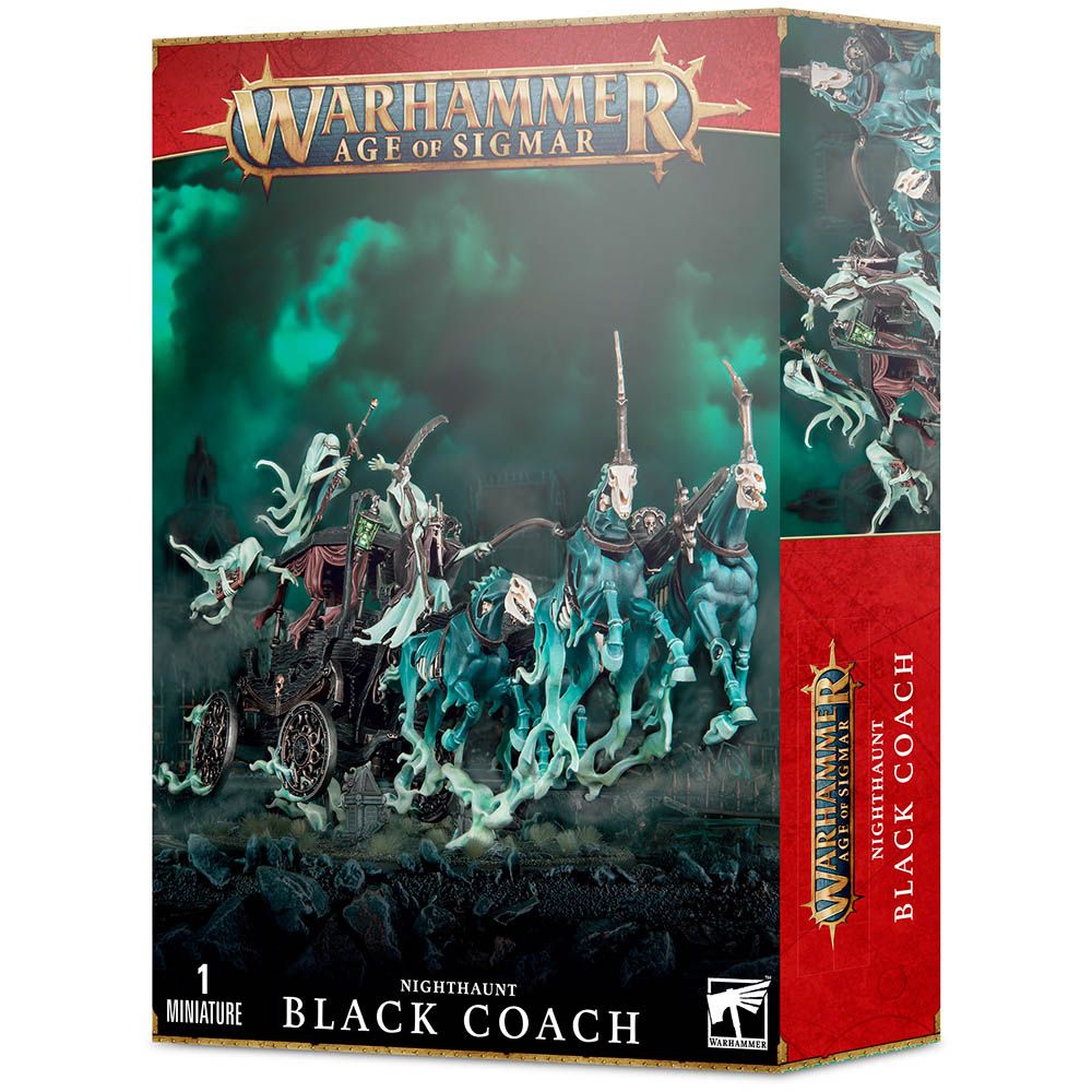 Набор миниатюр Warhammer Games Workshop Nighthaunt: Black Coach (2022) 91-22 Nighthaunt: Black Coach (2022) - фото 1