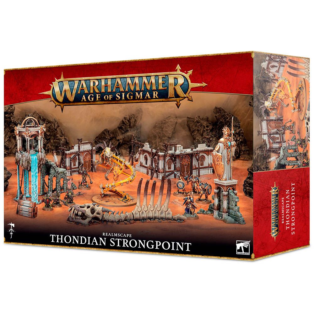 Набор миниатюр Warhammer Games Workshop Age of SIgmar: Realmscape Thondian Strongpoint 64-18 - фото 1