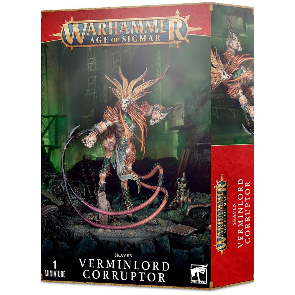 

Набор миниатюр Warhammer Games Workshop, Skaven: Verminlord Corruptor (2022)