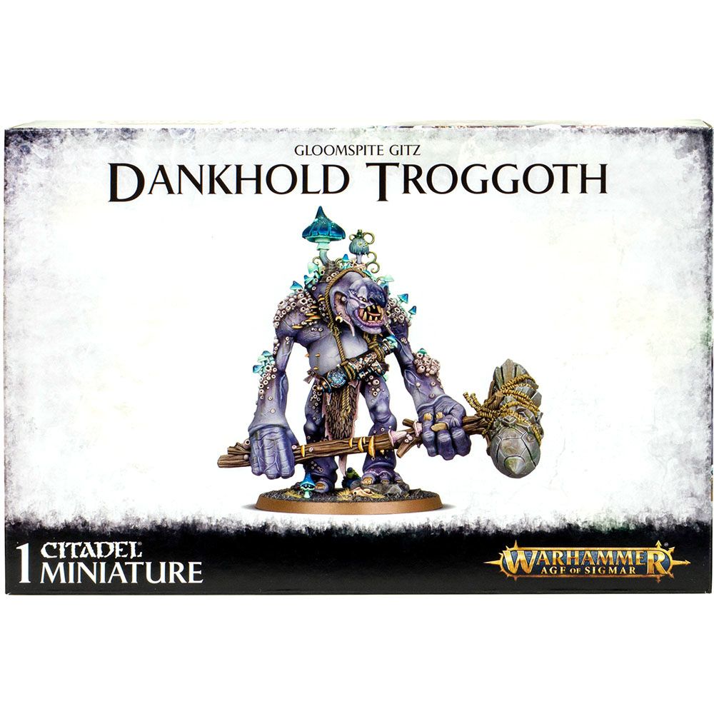 Набор миниатюр Warhammer Games Workshop Gloomspite Gits Dankhold Troggoth 89-50 - фото 1