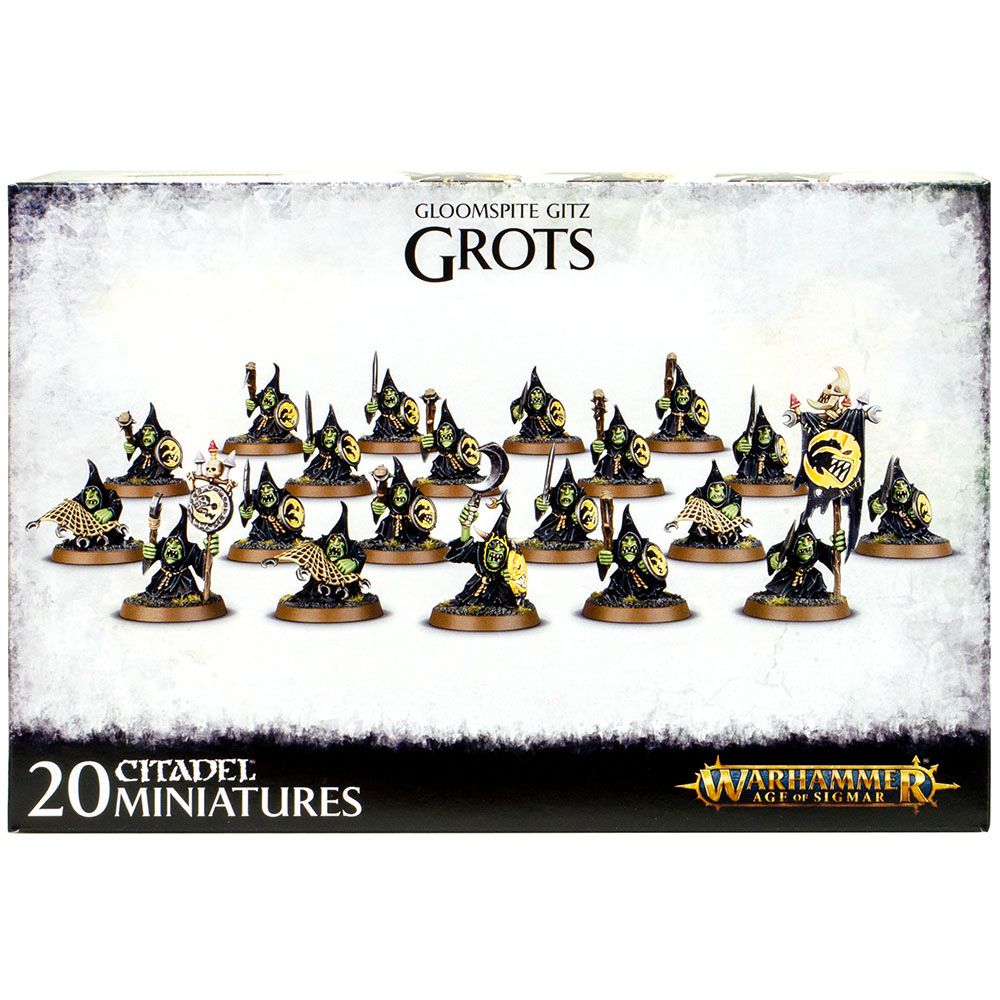 Набор миниатюр Warhammer Games Workshop Gloomspite Gitz Grots 89-07