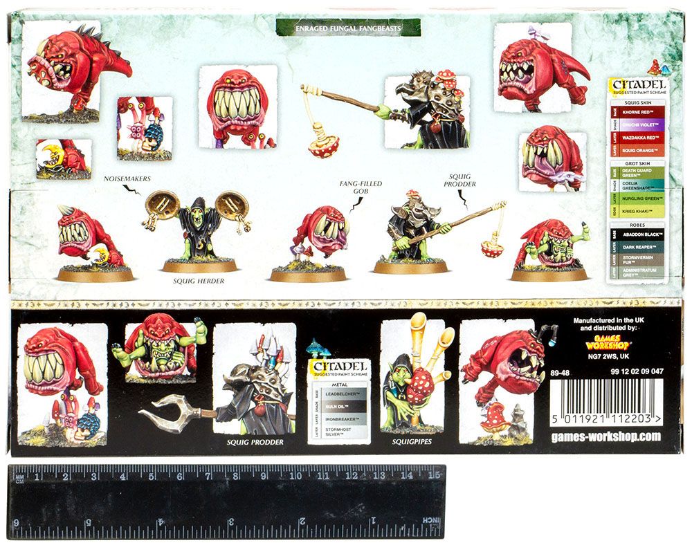 Набор миниатюр Warhammer Games Workshop Gloomspite Gitz Squig Herd 89-48 - фото 2