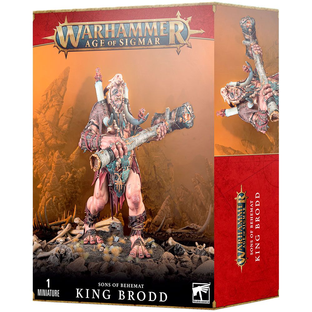 Набор миниатюр Warhammer Games Workshop Sons of Behemat: King Brodd 93-10 - фото 1