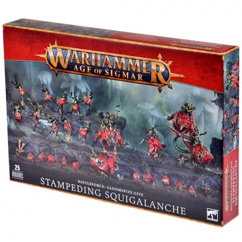 Gloomspite Gitz: Stampeding Squigalanche