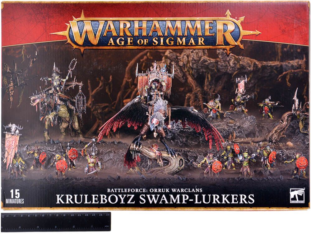 Набор миниатюр Warhammer Games Workshop Orruk Warclans: Kruleboyz Swamp-lurkers 89-53 - фото 2