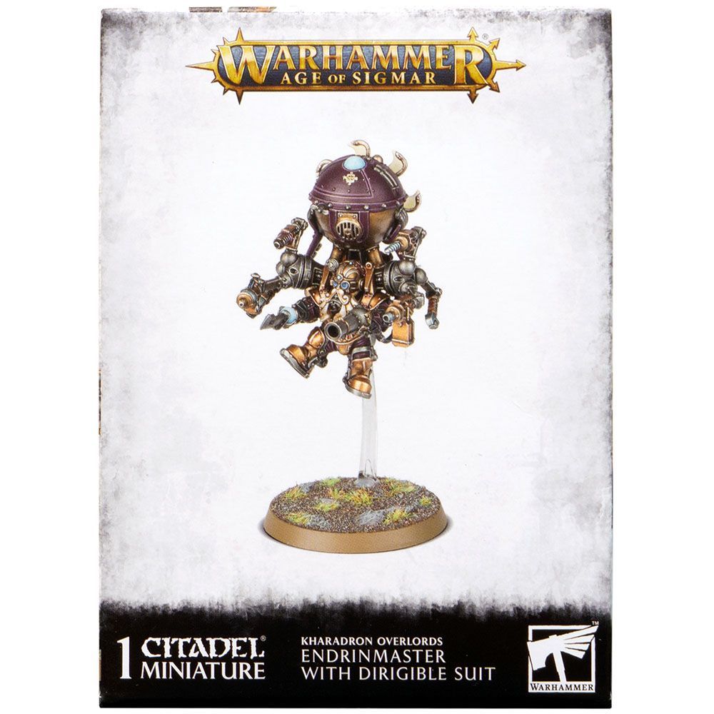 Набор миниатюр Warhammer Games Workshop Kharadron Overlords: Endrinmaster in Dirigible Suit 84-42 - фото 1