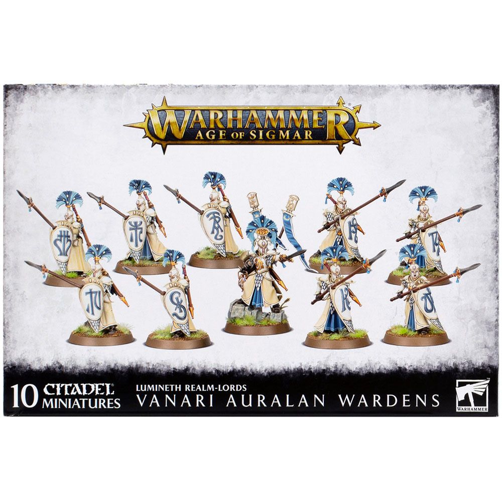 

Набор миниатюр Warhammer Games Workshop, Lumineth Realm-lords: Vanari Auralan Wardens