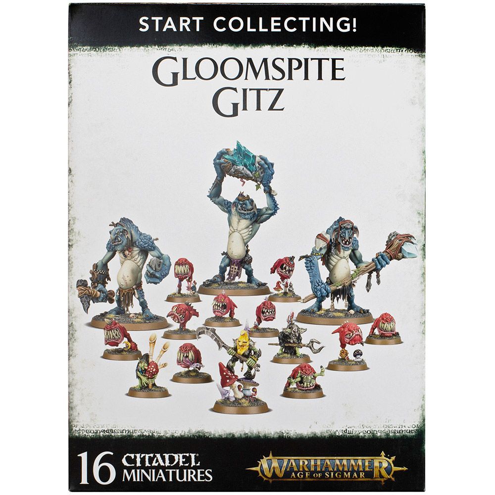 Набор миниатюр Warhammer Games Workshop Start Сollecting! Gloomspite Gitz 70-57 - фото 1