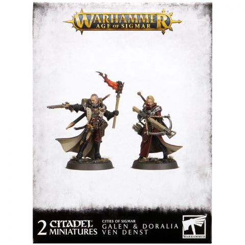 Cities of Sigmar: Galen and Doralia ven Denst