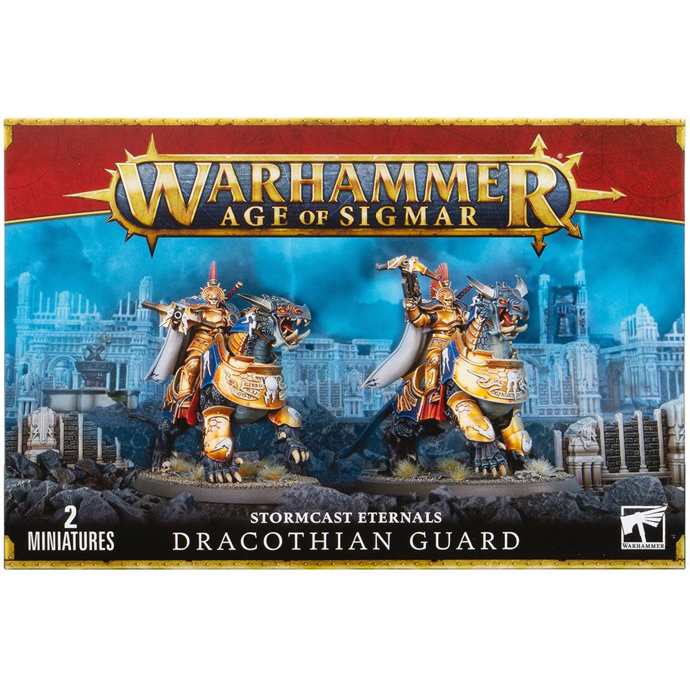 Набор миниатюр Warhammer Games Workshop Stormcast Eternals: Dracothian Guard 96-24 - фото 1