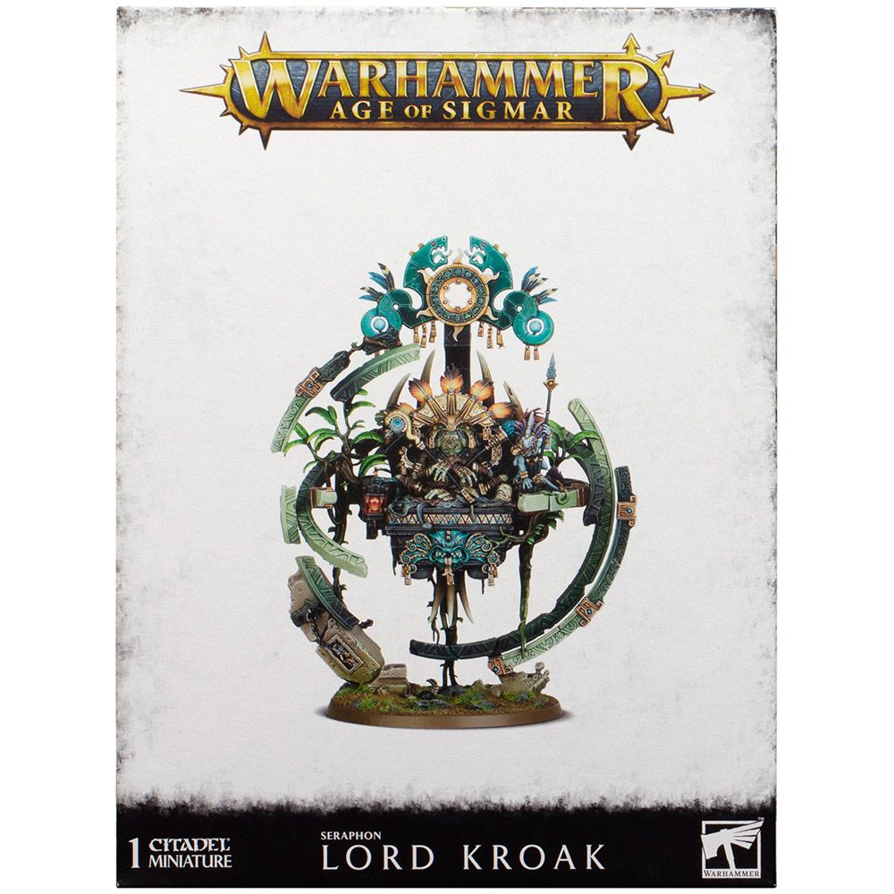 

Набор миниатюр Warhammer Games Workshop, Seraphon: Lord Kroak (2021)