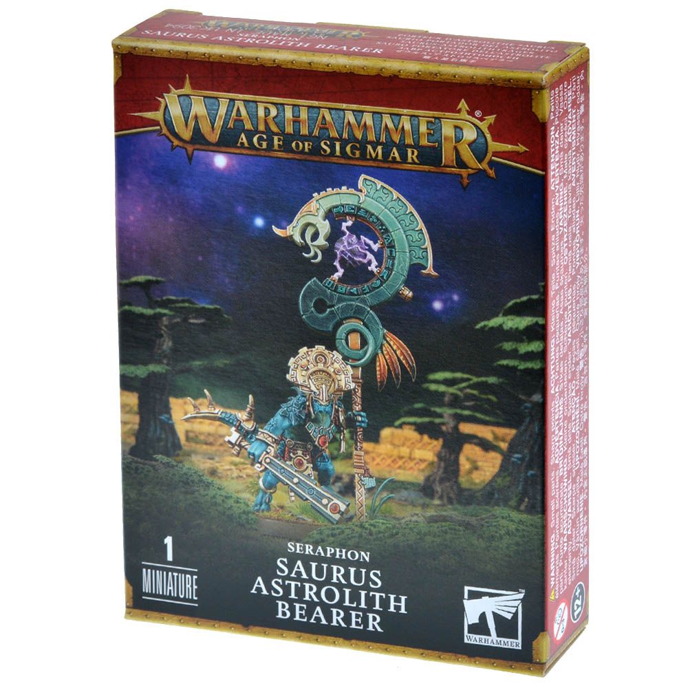 

Набор миниатюр Warhammer Games Workshop, Seraphon: Saurus Astrolith Bearer