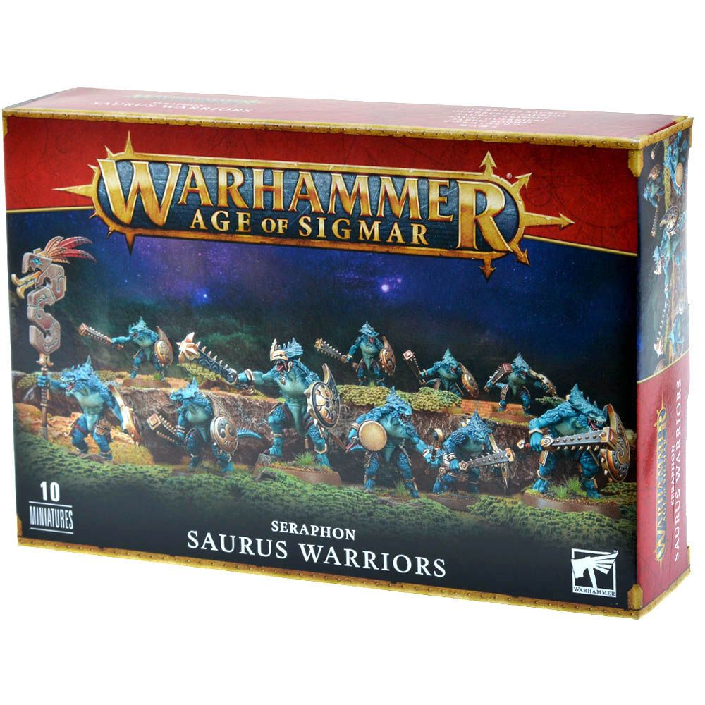 

Набор миниатюр Warhammer Games Workshop, Seraphon: Saurus Warriors