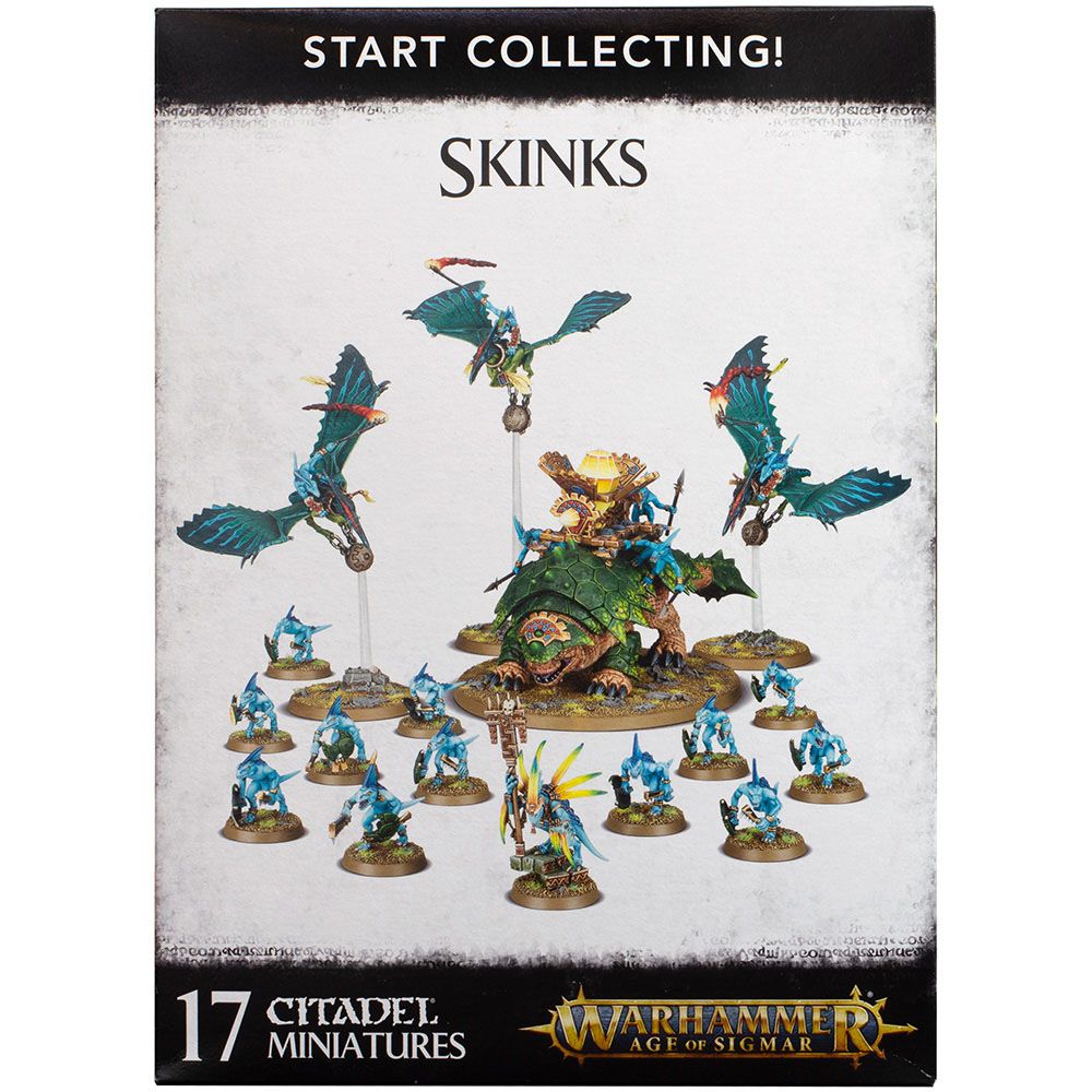 

Набор миниатюр Warhammer Games Workshop, Start Collecting! Skinks