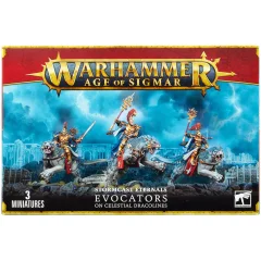 Stormcast Eternals: Evocators on Celestial Dracolines