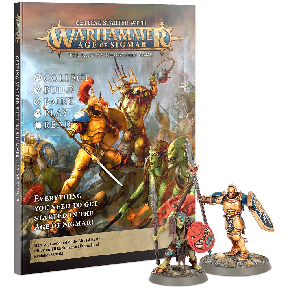 Набор миниатюр Warhammer Games Workshop Getting Started with Age Of Sigmar 80-16