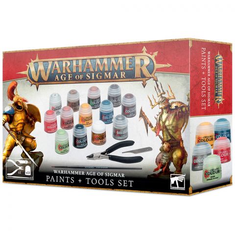 Age of Sigmar: Paints + Tools Set (2021)
