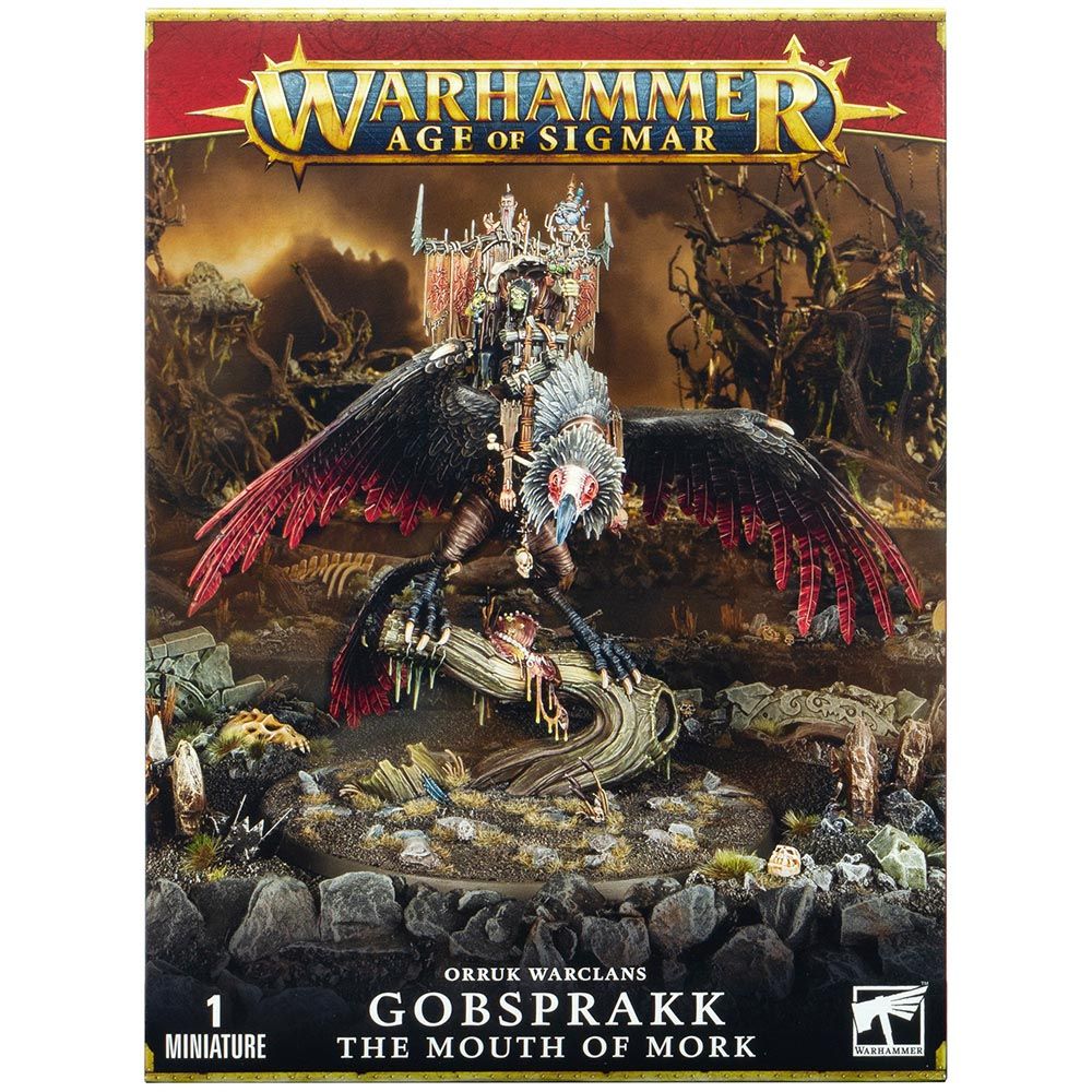Набор миниатюр Warhammer Games Workshop Orruk Warclans: Gobsprakk The Mouth of Mork 89-73