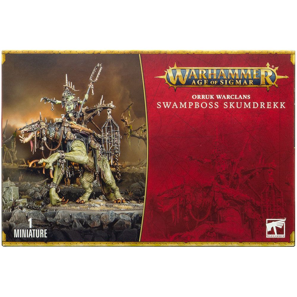 Набор миниатюр Warhammer Games Workshop Orruk Warclans: Swampboss Skumdrekk 89-69