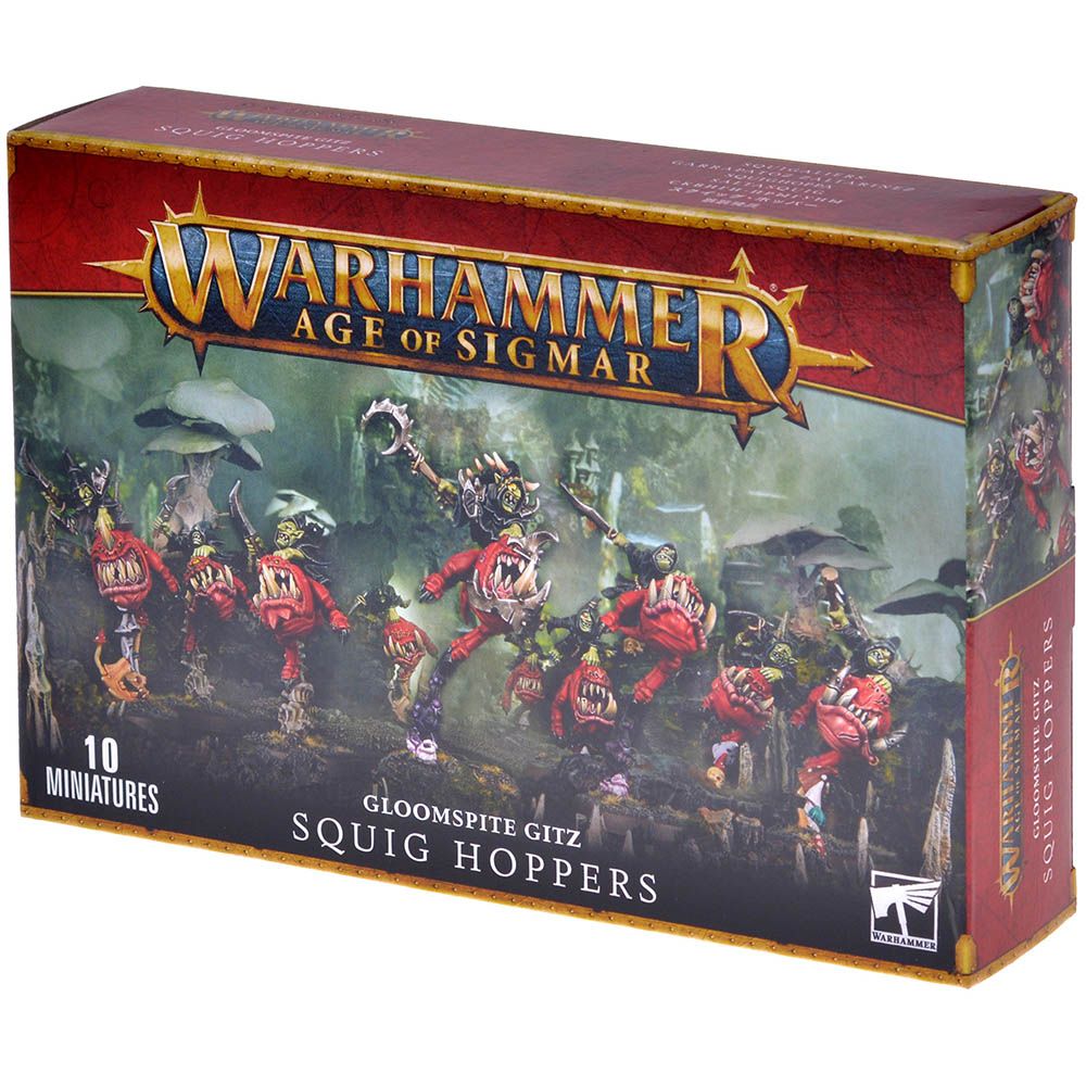 Набор миниатюр Warhammer Games Workshop Gloomspite Gitz Squig Hoppers 89-44 - фото 1