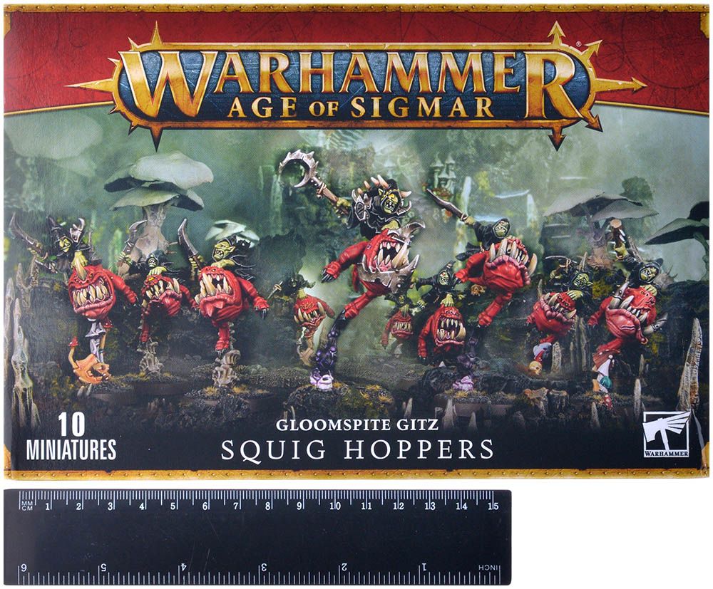 Набор миниатюр Warhammer Games Workshop Gloomspite Gitz Squig Hoppers 89-44 - фото 2