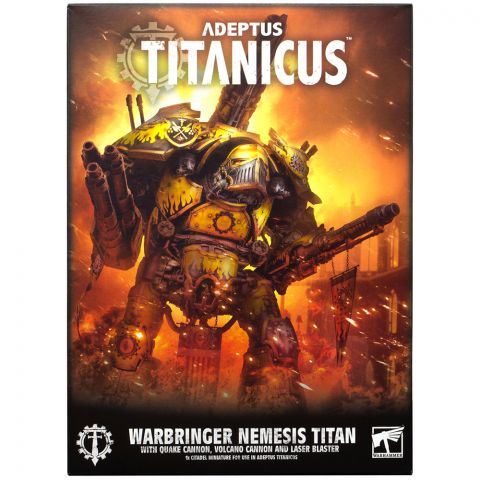 Adeptus Titanicus Warbringer Nemesis Titan with Quake Cannon
