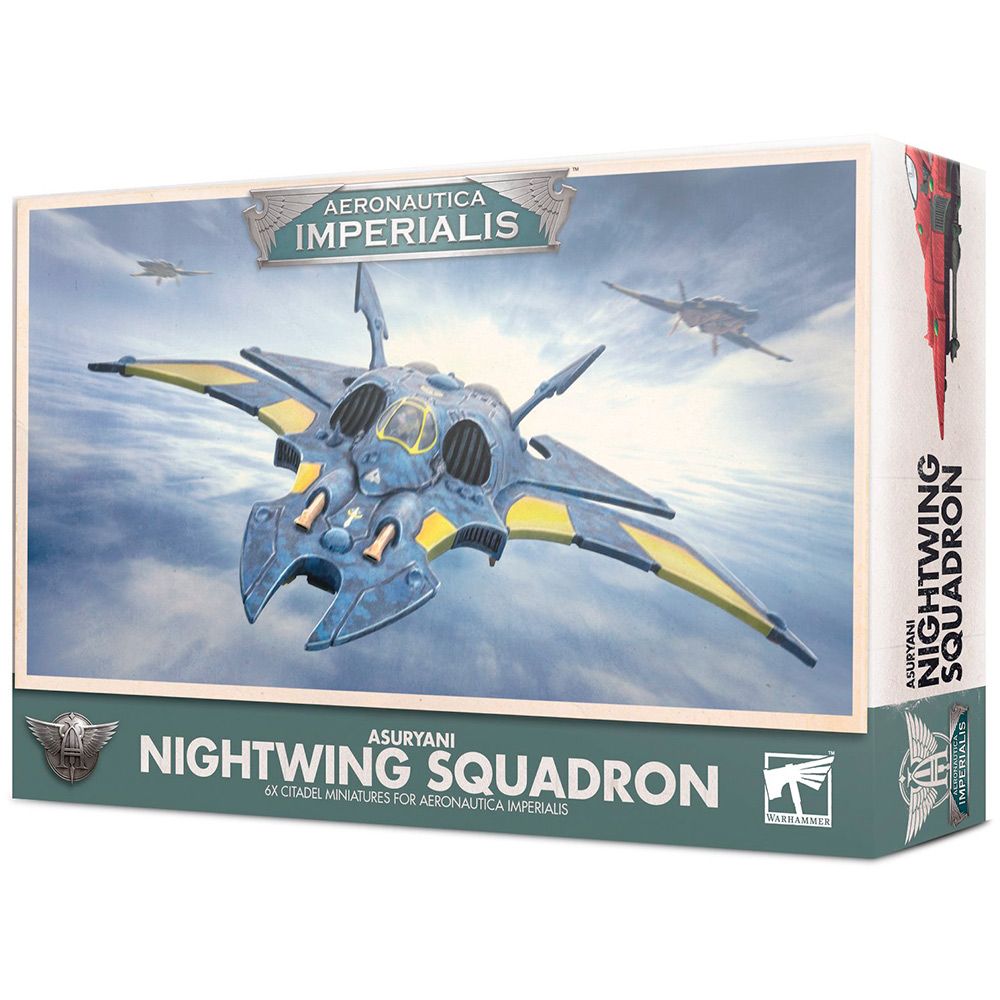

Набор миниатюр Warhammer Games Workshop, Aeronautica Imperialis: Asuryani Nightwing Squadron