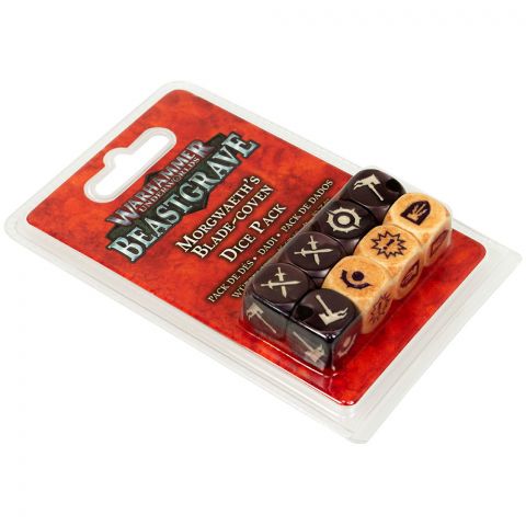 Warhammer Underworlds Beastgrave: Morgwaeth's Blade-Coven Dice Set