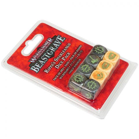 Warhammer Underworlds Beastgrave: Rippa's Snarlfangs Dice