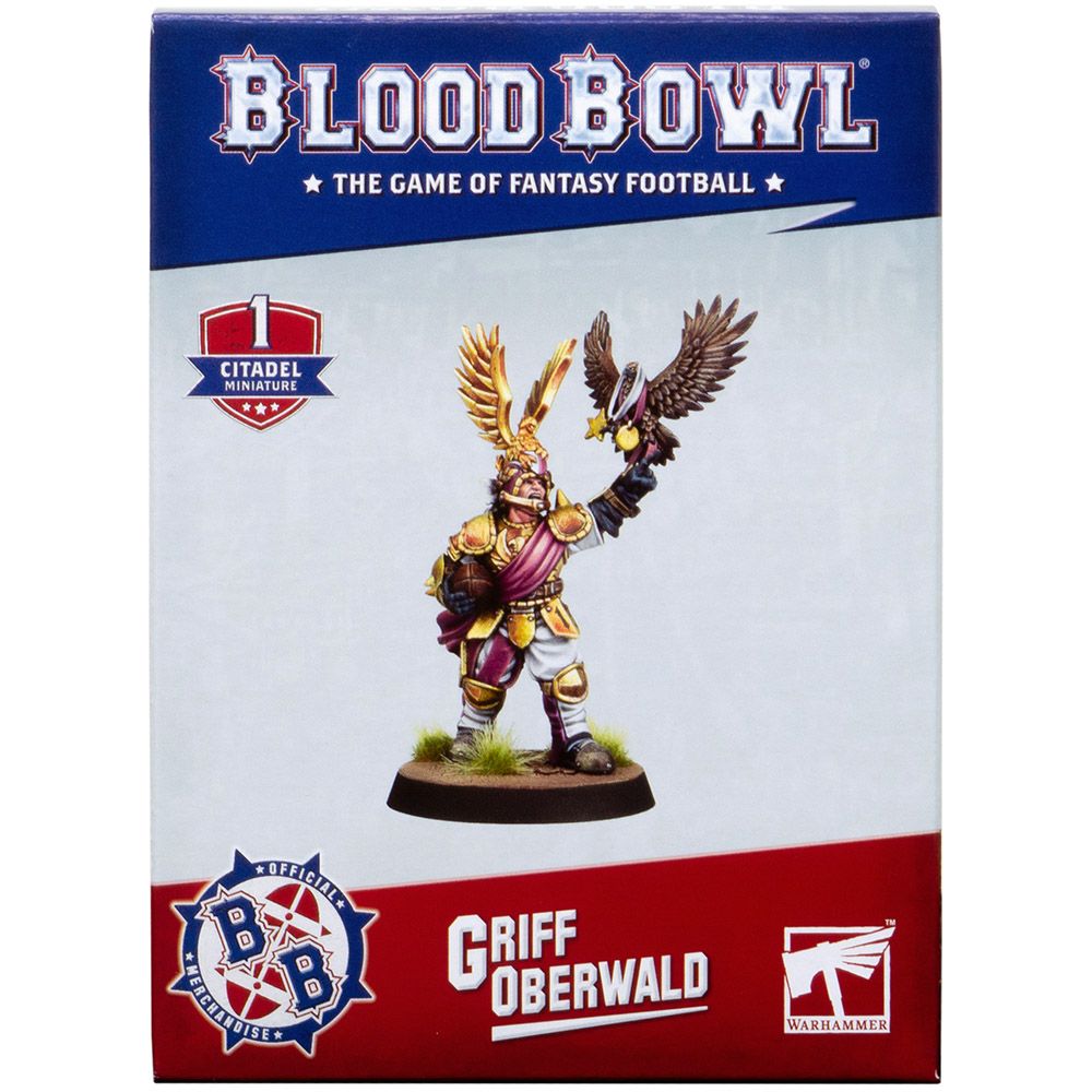 Набор миниатюр Warhammer Games Workshop Blood Bowl: Griff Oberwald 202-14 - фото 1