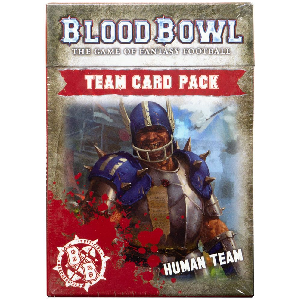Аксессуар Games Workshop Blood Bowl: Human Team Card Pack 200-33-60 - фото 1