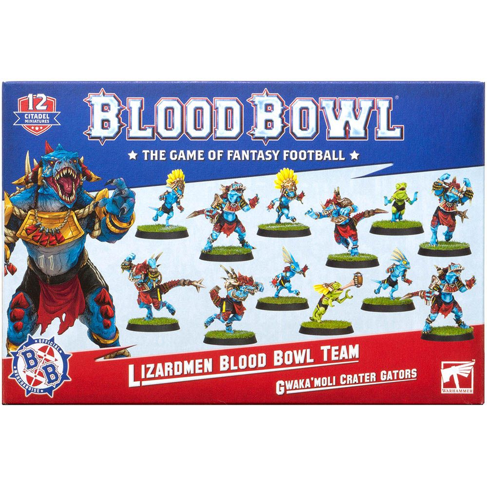 

Набор миниатюр Warhammer Games Workshop, Blood Bowl: Lizardmen Team