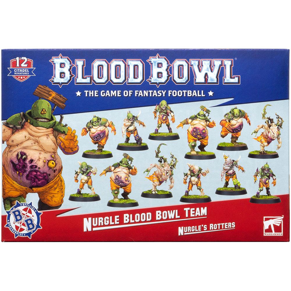 

Набор миниатюр Warhammer Games Workshop, Blood Bowl: Nurgle Team