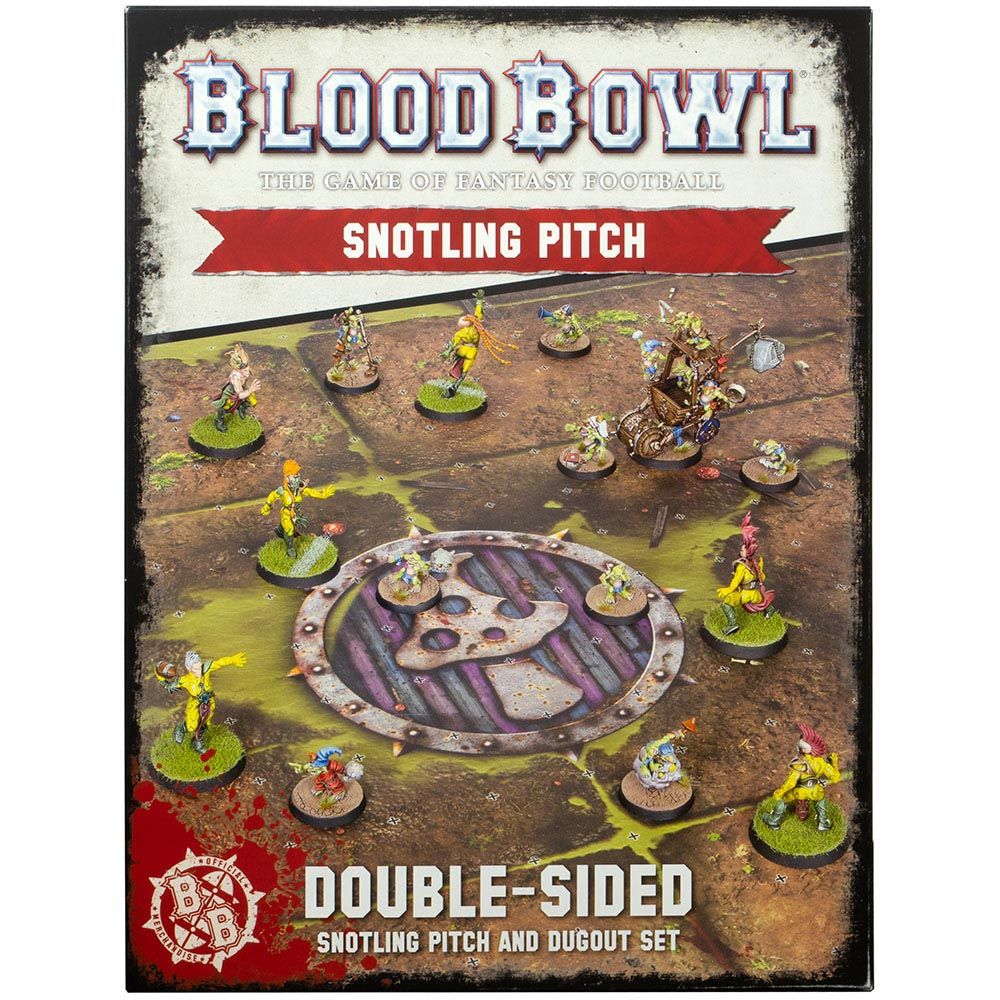 

Аксессуар Games Workshop, Blood Bowl: Snotling Team Pitch and Dugouts
