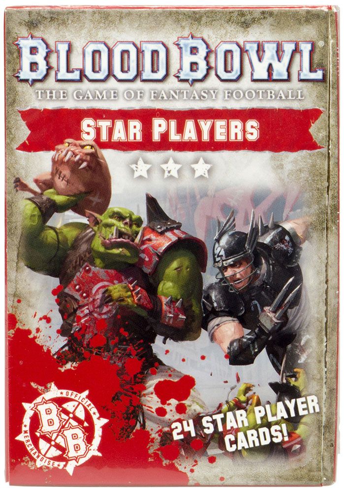 Аксессуар Games Workshop Blood Bowl: Star Players Cards 200-39-60