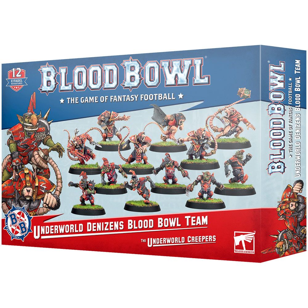

Набор миниатюр Warhammer Games Workshop, Blood Bowl: Underworld Denizens Team
