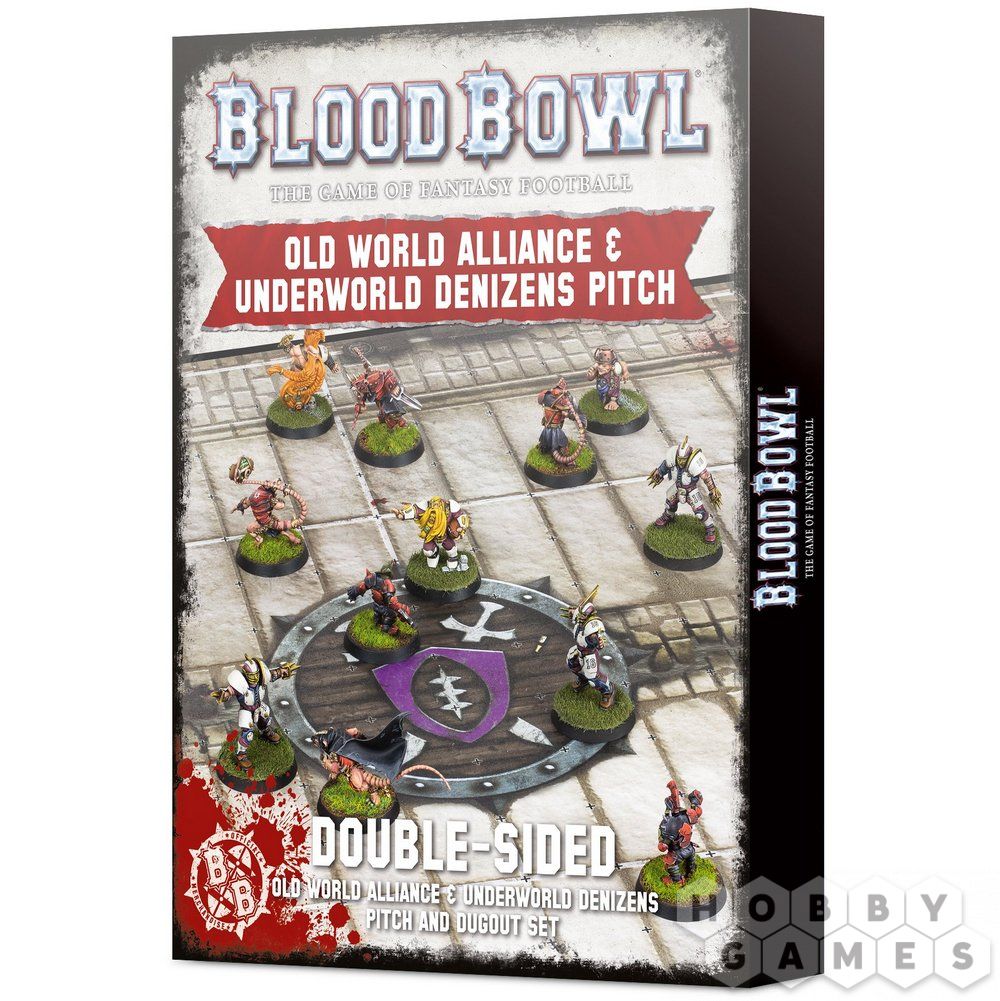 Blood Bowl: Old World + Underworld Pitch | Купить настольную игру в  магазинах Hobby Games