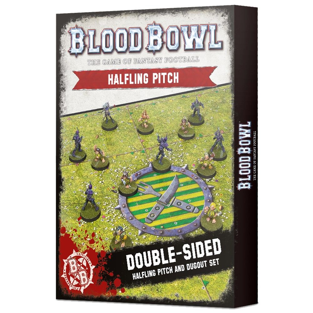 Games Workshop Blood Bowl: Halfling Team Pitch & Dugouts 200-67 - фото 1