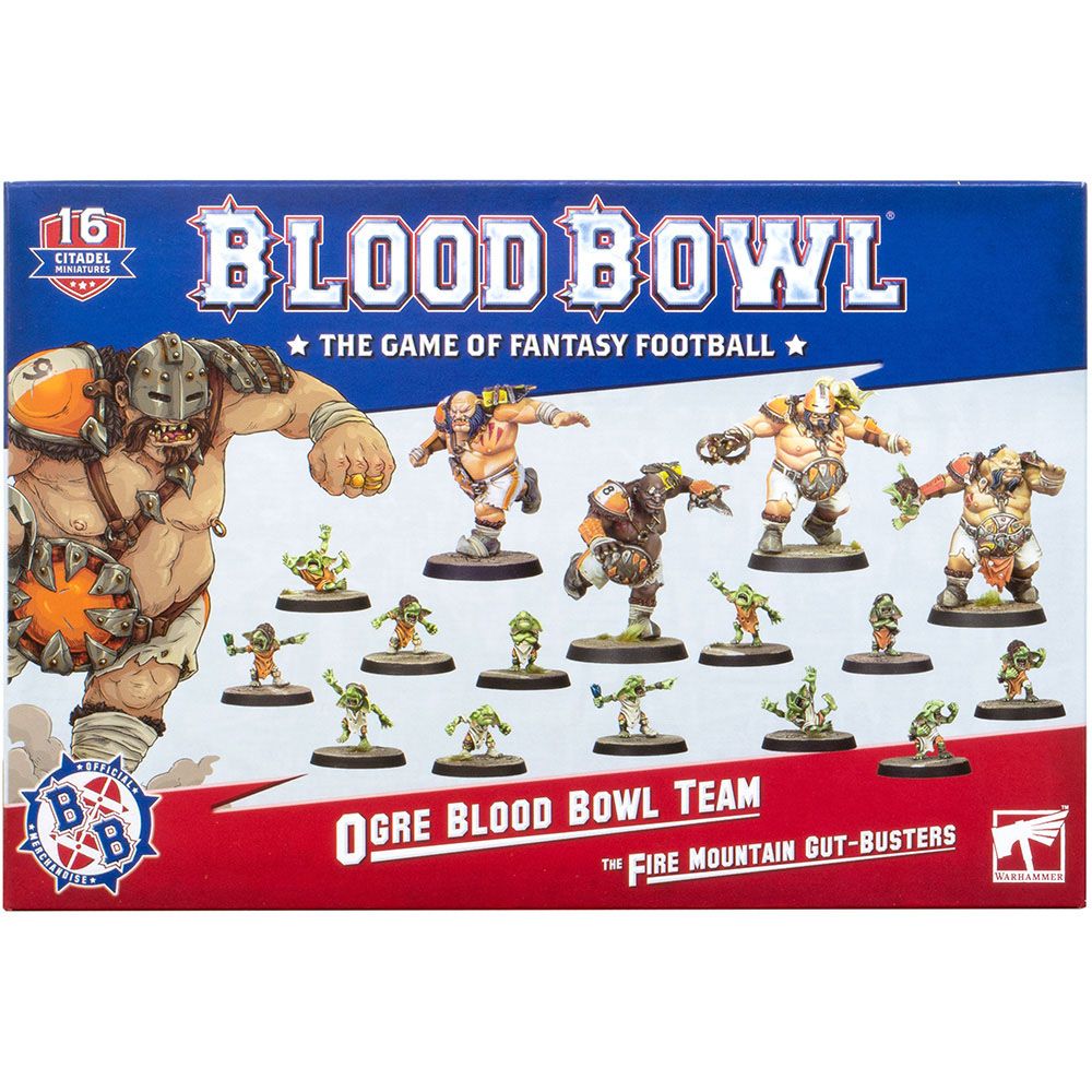 

Набор миниатюр Warhammer Games Workshop, Blood Bowl: Ogre Team