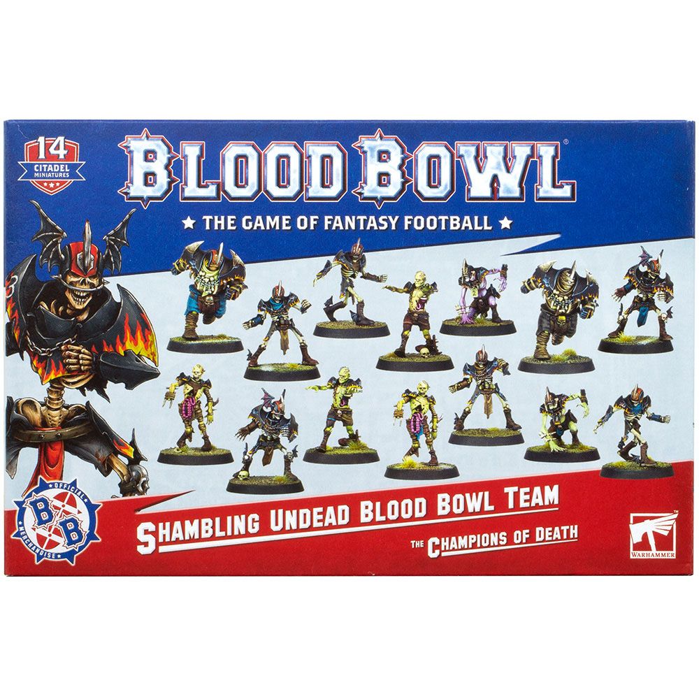 

Набор миниатюр Warhammer Games Workshop, Blood Bowl: Shambling Undead Team