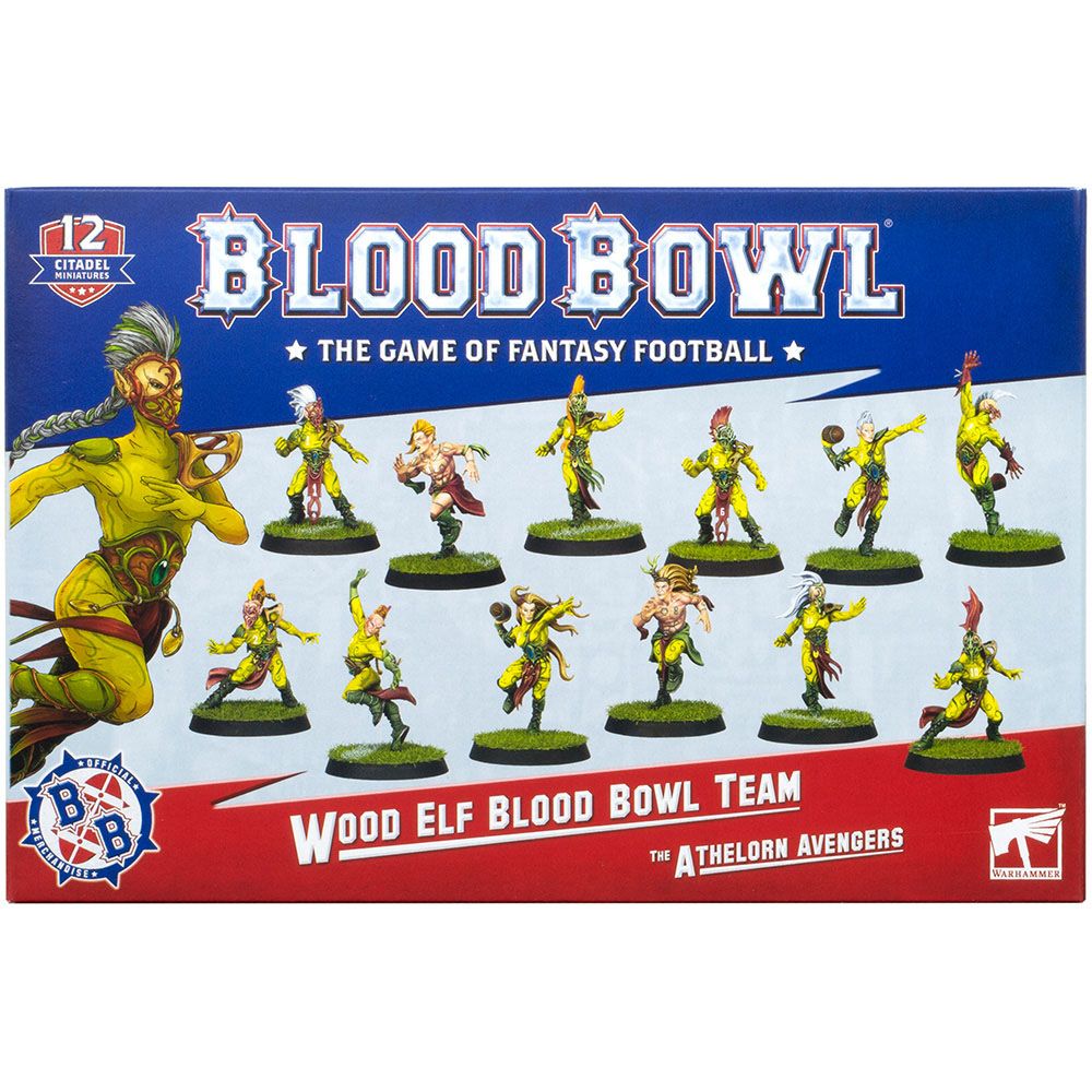 

Набор миниатюр Warhammer Games Workshop, Blood Bowl: Wood Elf Team