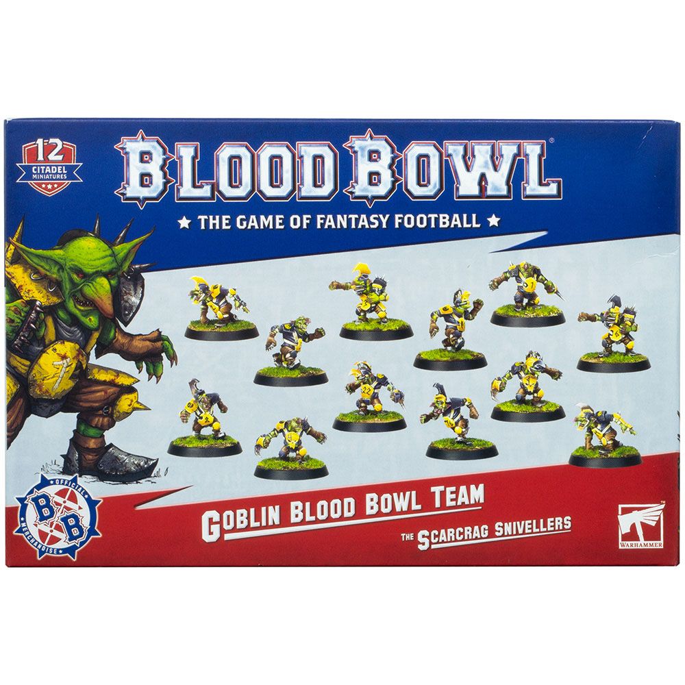 

Набор миниатюр Warhammer Games Workshop, Blood Bowl: Goblin Team