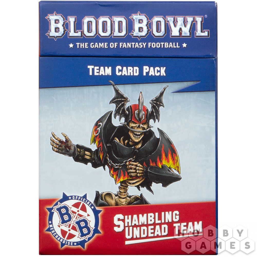 Blood Bowl: Shambling Undead Team Cards