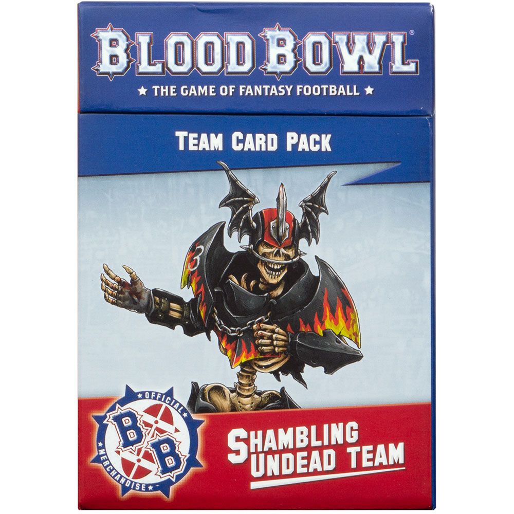 

Колода Games Workshop, Blood Bowl: Shambling Undead Team Cards
