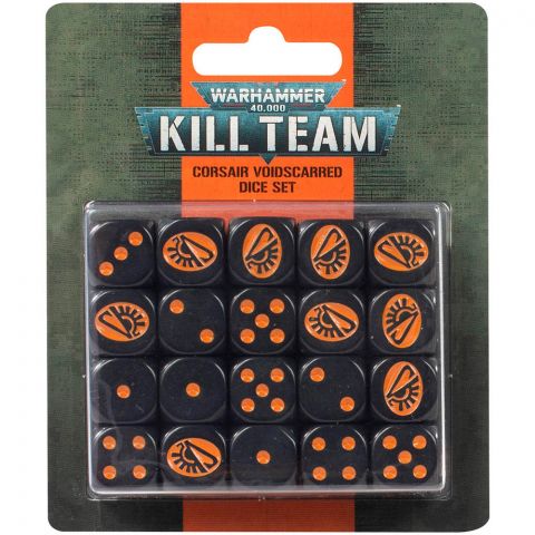 Kill Team: Corsair Voidscarred Dice Set