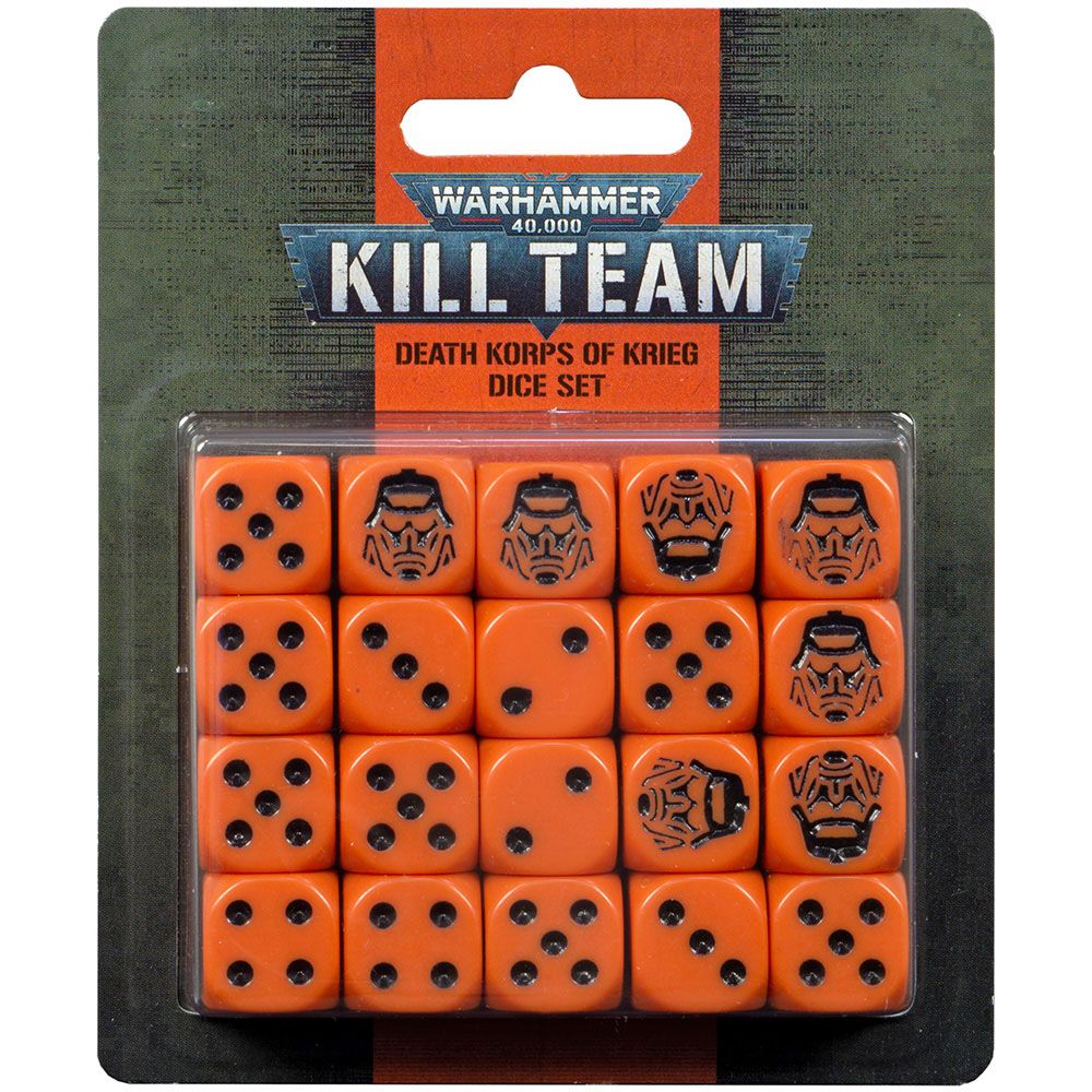 Аксессуар Games Workshop Kill Team: Death Korps of Krieg Dice Set 102-83