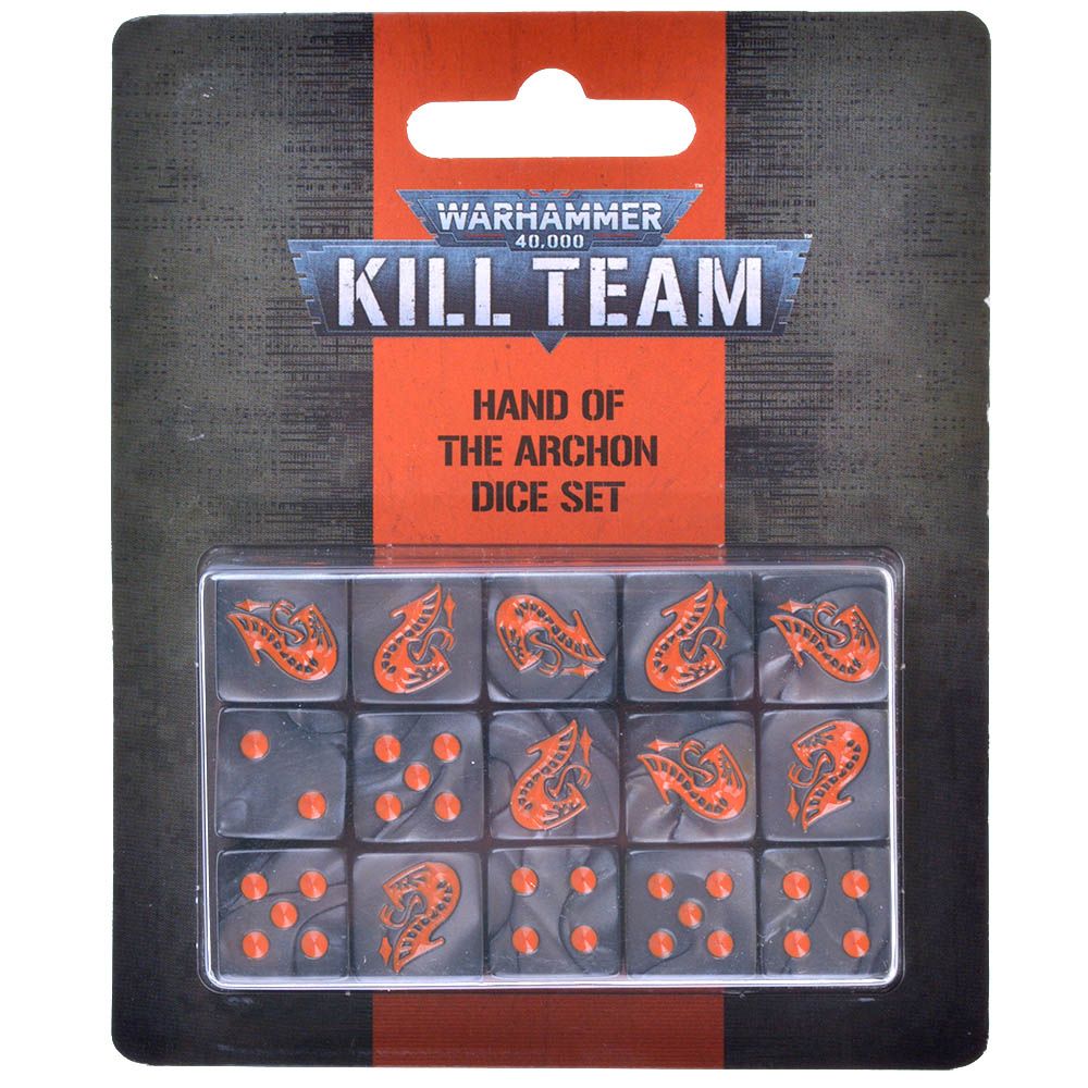 Набор миниатюр Warhammer Games Workshop Kill Team: Hand Of The Archon Dice Set 103-29
