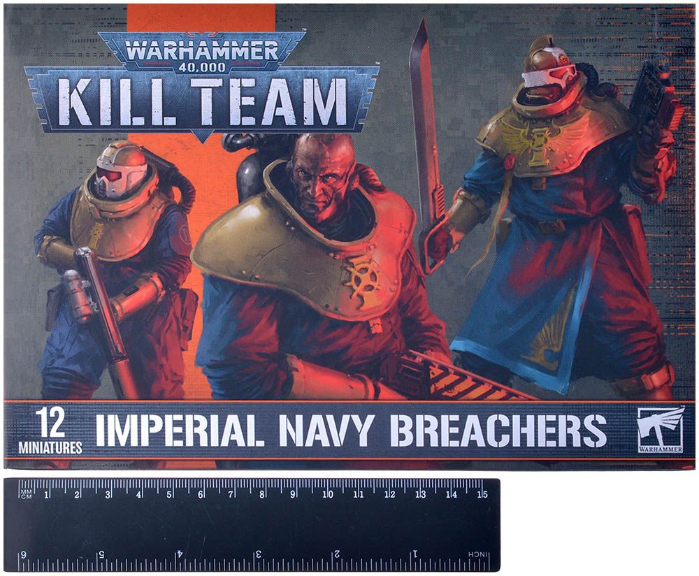 Набор миниатюр Warhammer Games Workshop Kill Team: Imperial Navy Breachers 103-07 - фото 2